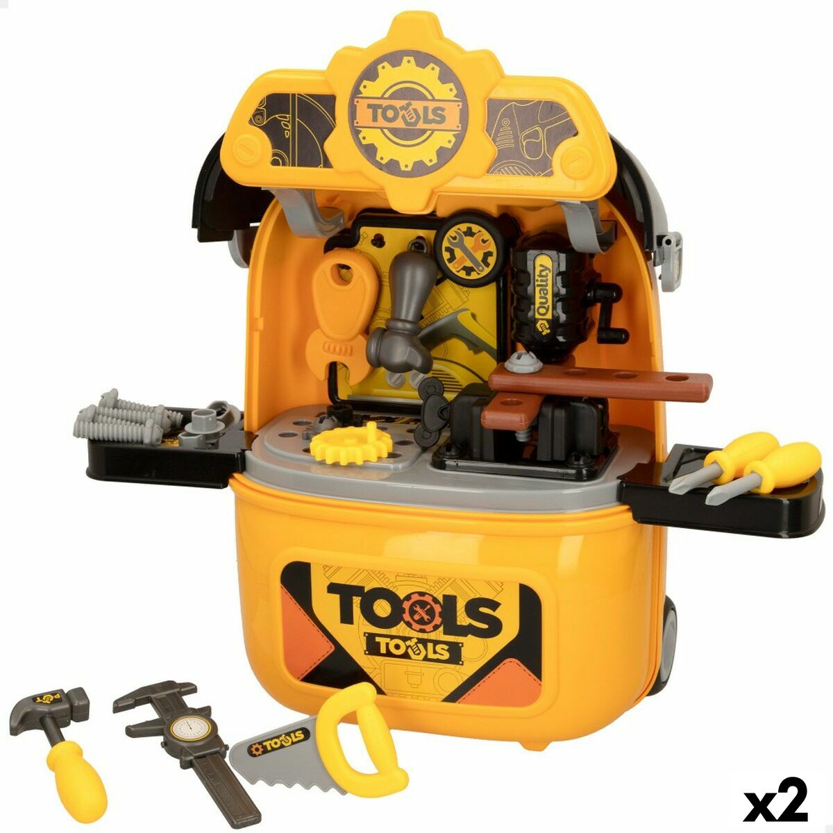 Set de Unelte Colorbaby My Tools Cu roți 2 Unități - Jucarii si jocuri, Imitații de jocuri