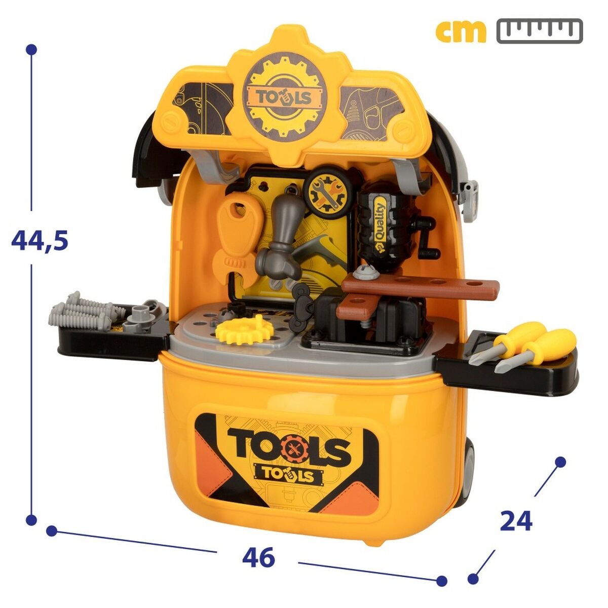 Set de Unelte Colorbaby My Tools Cu roți 2 Unități - Jucarii si jocuri, Imitații de jocuri