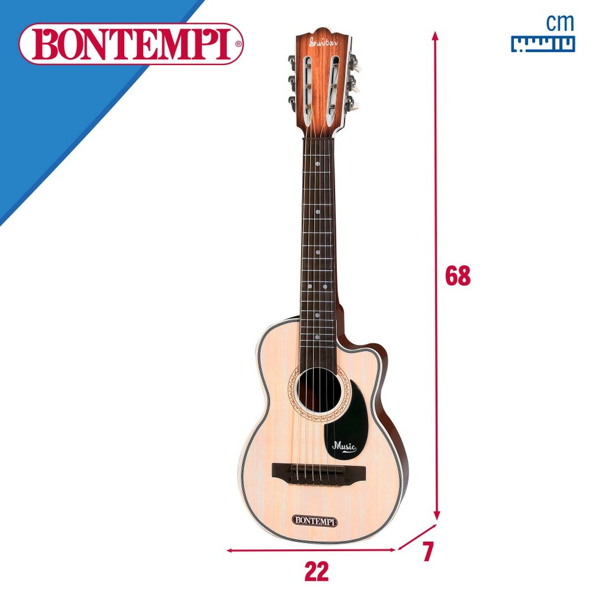Chitară pentru Copii Bontempi FOLK - Jucarii si jocuri, Instrumente muzicale pentru copii