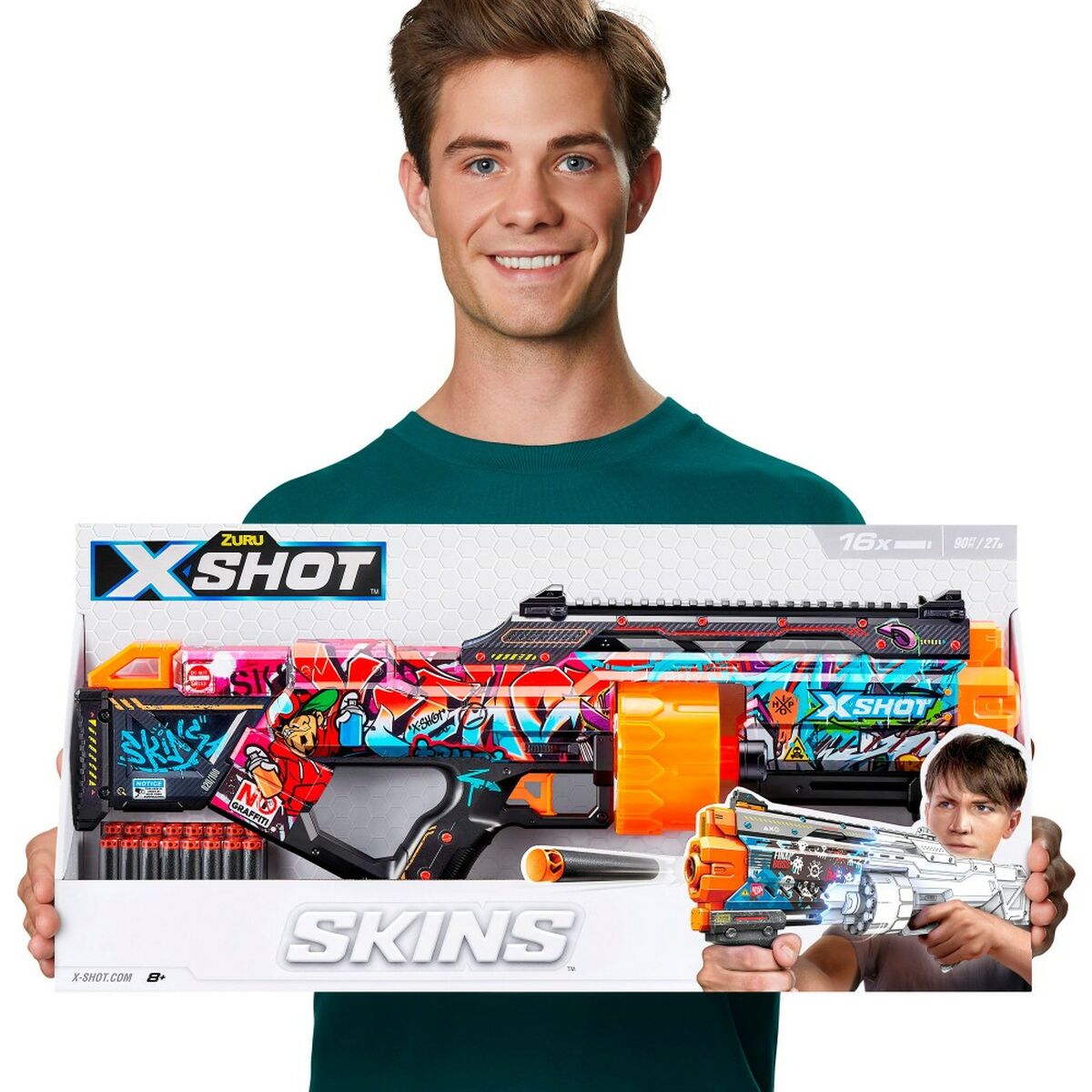 Pistol cu Săgeți Zuru X-Shot Last Stand - Jucarii si jocuri, În aer liber și sport