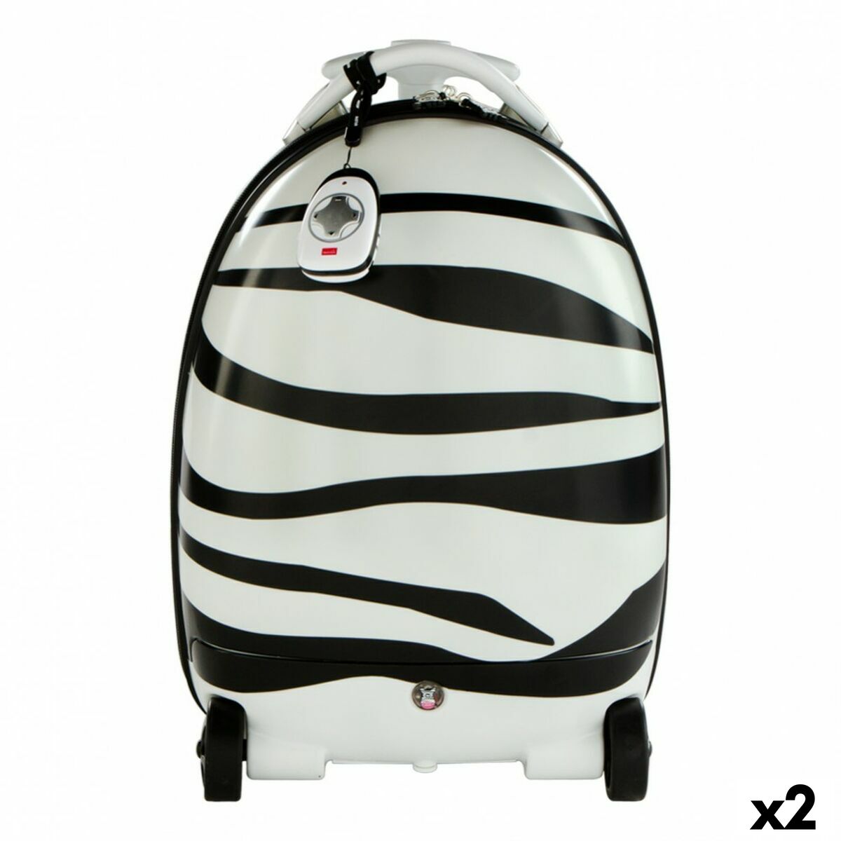Rucsac Trolley Rastar Infantil Control radio Zebră 2,4 GHz 34 x 48 x 27,5 cm (2 Unități) - Birou și papetărie, Material școlar și educațional