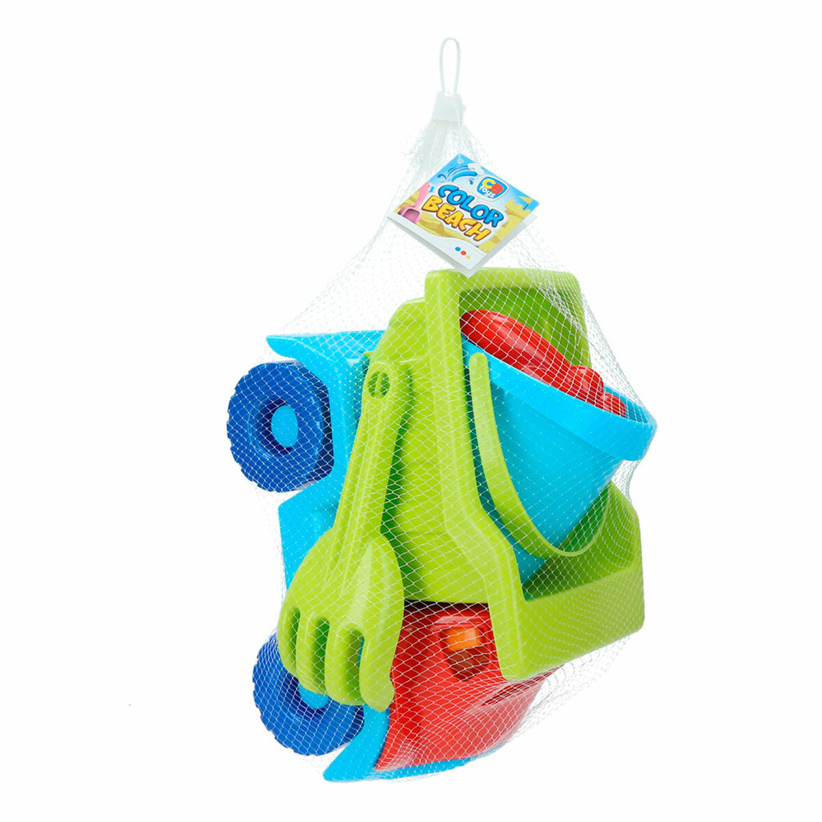 Set de jucării de plajă Colorbaby polipropilenă (12 Unități) - Jucarii si jocuri, În aer liber și sport