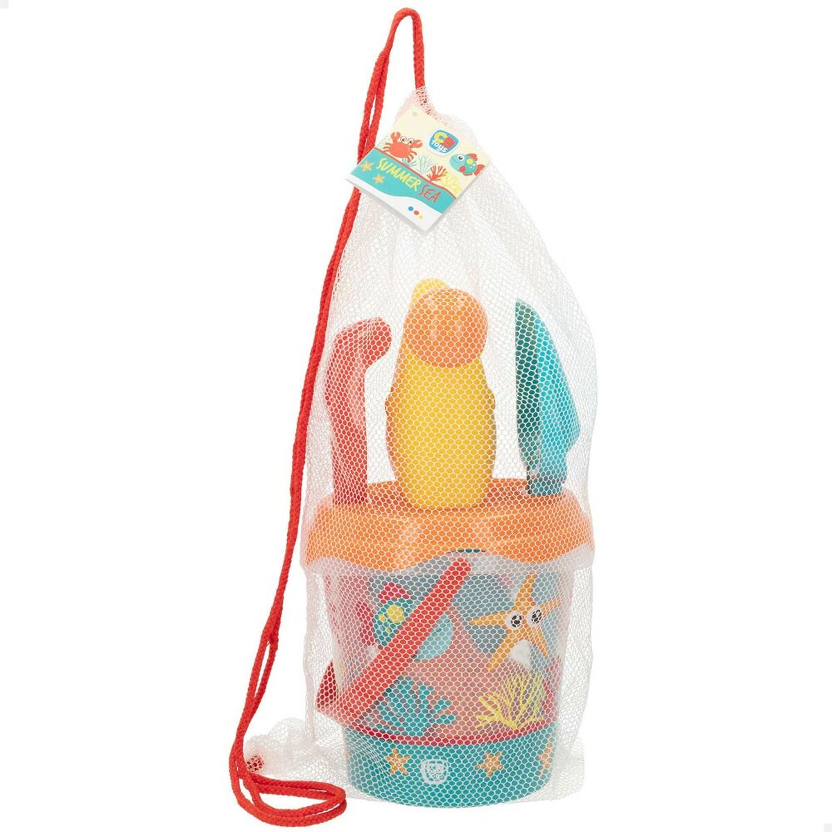 Set de jucării de plajă Colorbaby polipropilenă (16 Unități) - Jucarii si jocuri, În aer liber și sport