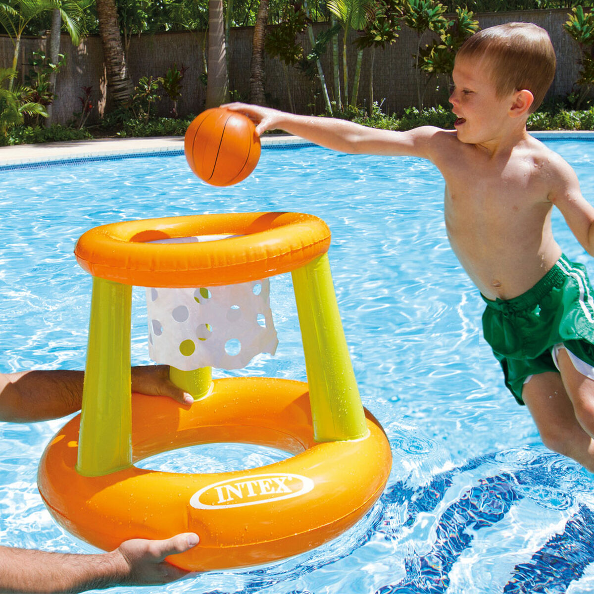 Joc Gonflabil Intex Coș de Baschet 67 x 55 x 67 cm (12 Unități) - Jucarii si jocuri, În aer liber și sport