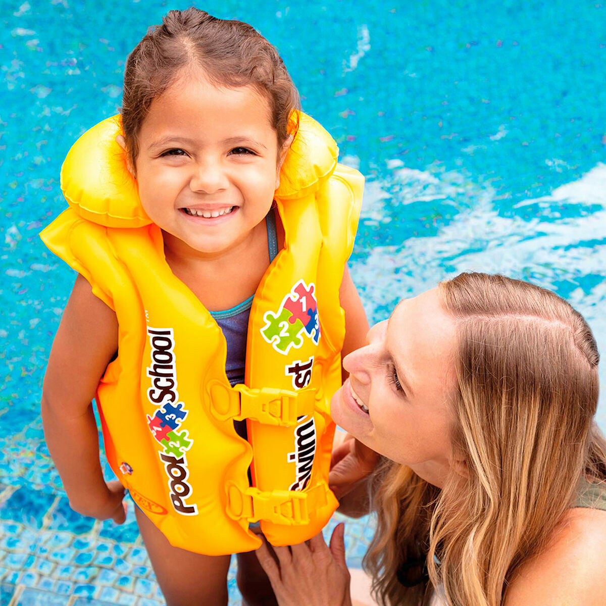 Vestă Gonflabil pentru Piscină Intex 50 x 47 x 40 cm (24 Unități) - Jucarii si jocuri, În aer liber și sport