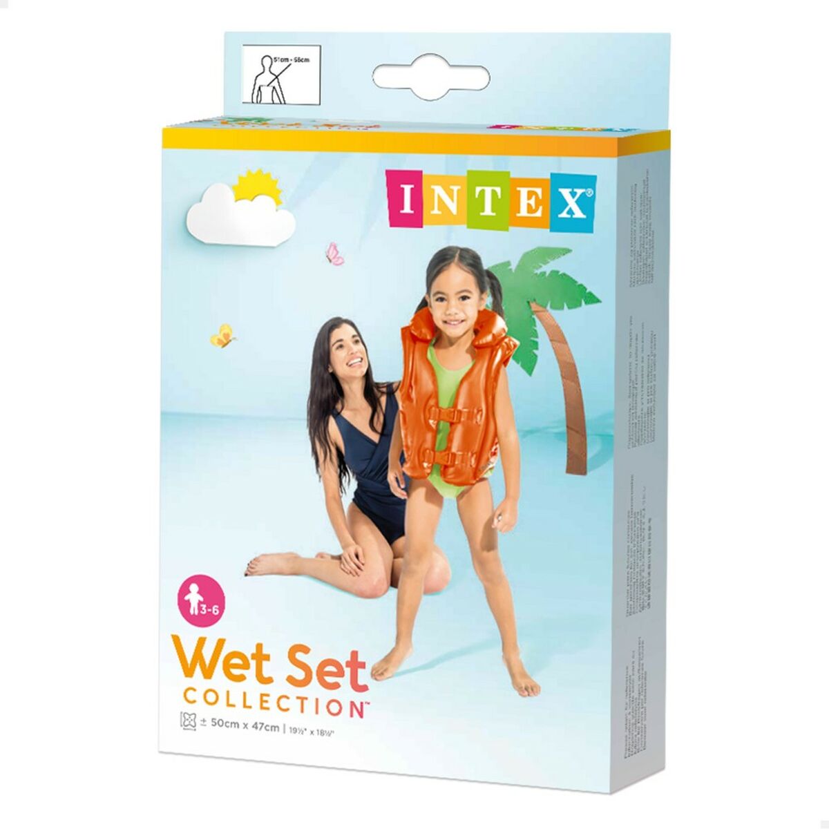Vestă Gonflabil pentru Piscină Intex (24 Unități) - Jucarii si jocuri, În aer liber și sport