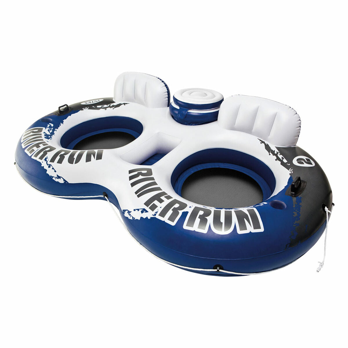 Roată gonflabilă Intex River Run 2 243 x 51 x 157 cm Albastru Alb (3 Unități) - Jucarii si jocuri, În aer liber și sport