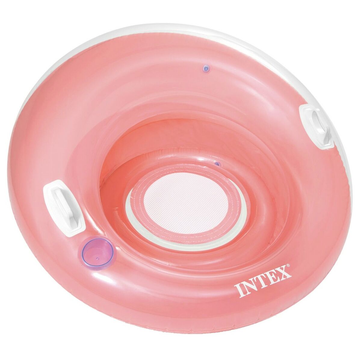 Scaun gonflabil pentru piscină Intex Rotund Ø 119 cm 119 x 119 cm (6 Unități) - Jucarii si jocuri, În aer liber și sport