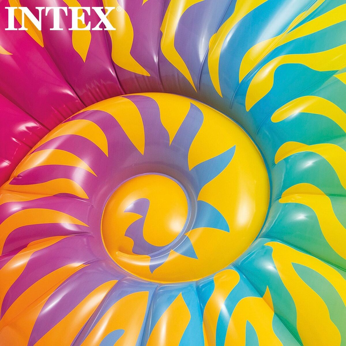 Saltea gonflabilă Intex Scoică 15,7 x 25 x 12,7 cm (4 Unități) - Jucarii si jocuri, În aer liber și sport