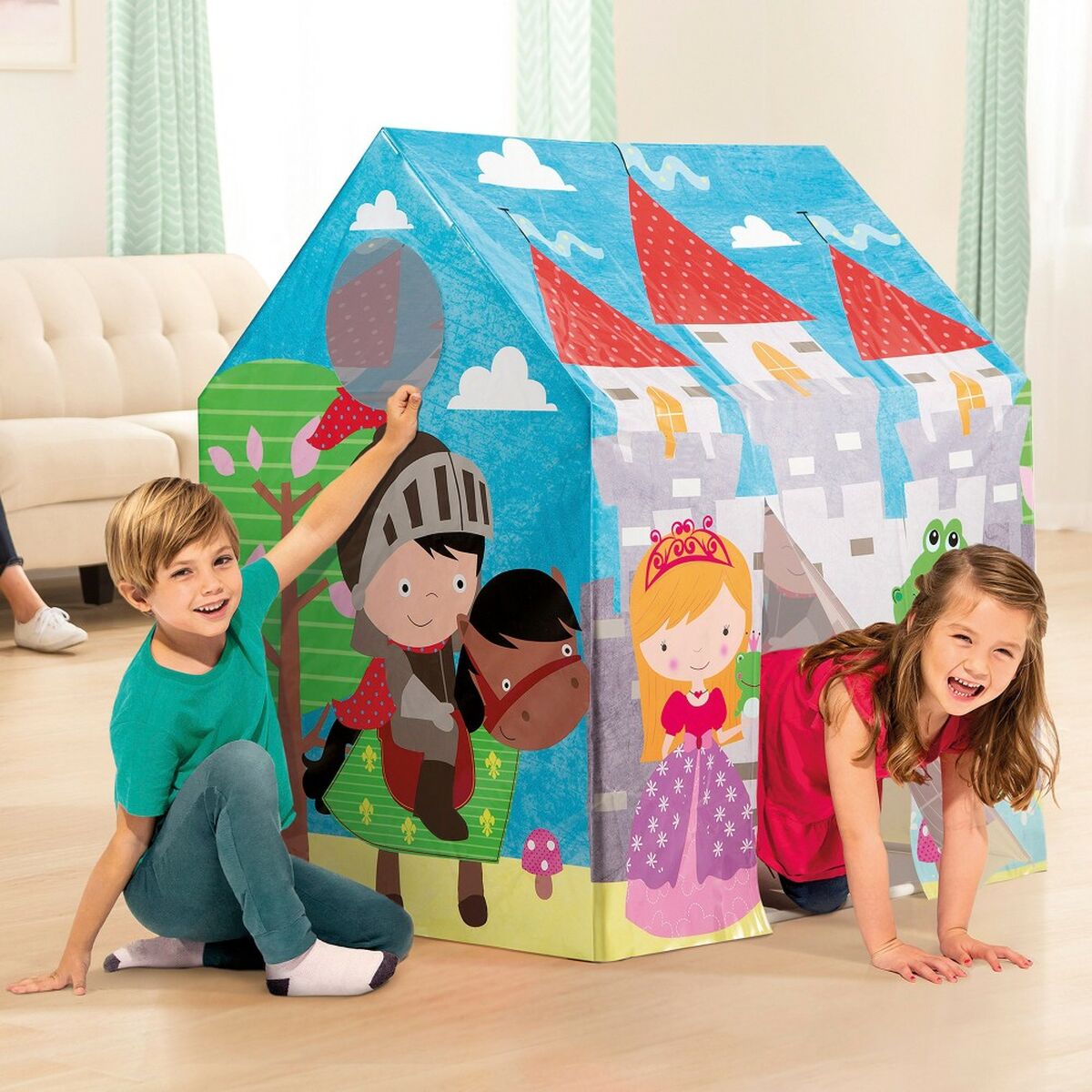 Casă pentru Copii de Joacă Intex Castel 95 x 107 x 75 cm (6 Unități) - Jucarii si jocuri, În aer liber și sport