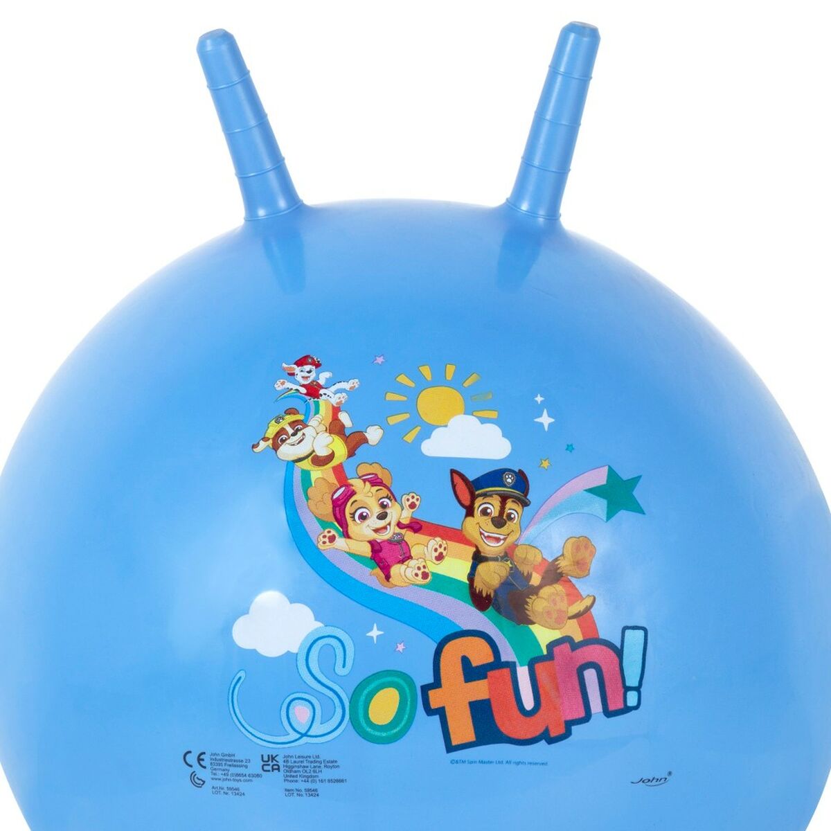 Mingea de sărituri The Paw Patrol Albastru (10 Unități) - Sport și în aer liber, Sporturi recreative