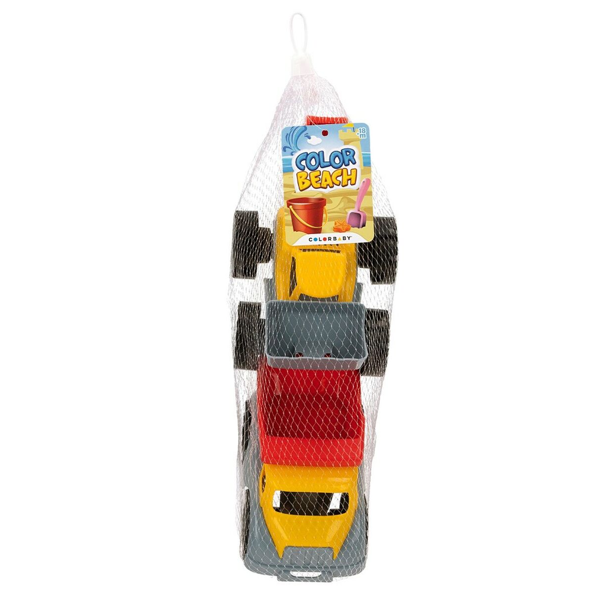 Set de jucării de plajă Colorbaby 2 Piese polipropilenă (12 Unități) - Jucarii si jocuri, În aer liber și sport