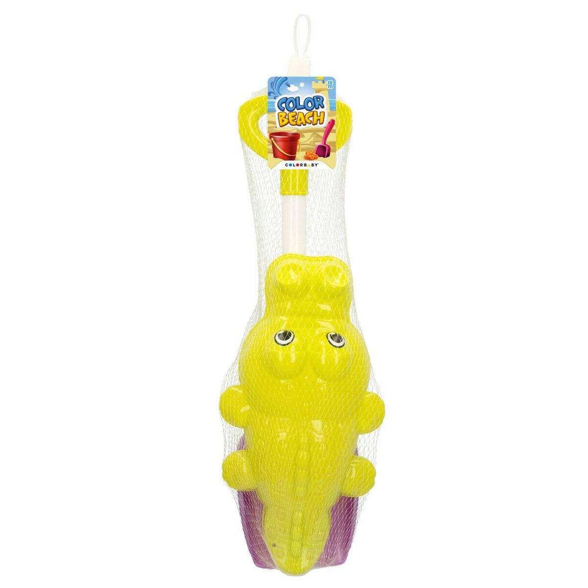 Set de jucării de plajă Colorbaby 2 Piese Crocodil Lopată polipropilenă (24 Unități) - Jucarii si jocuri, În aer liber și sport