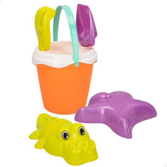 Set de jucării de plajă Colorbaby Ø 18 cm polipropilenă (15 Unități) - Jucarii si jocuri, În aer liber și sport