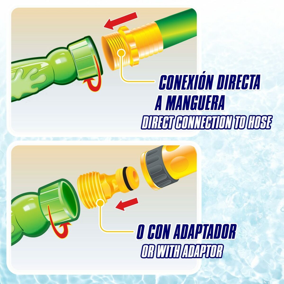 Coardă de Sărit cu Mânere Aspersor (6 Unități) - Jucarii si jocuri, În aer liber și sport