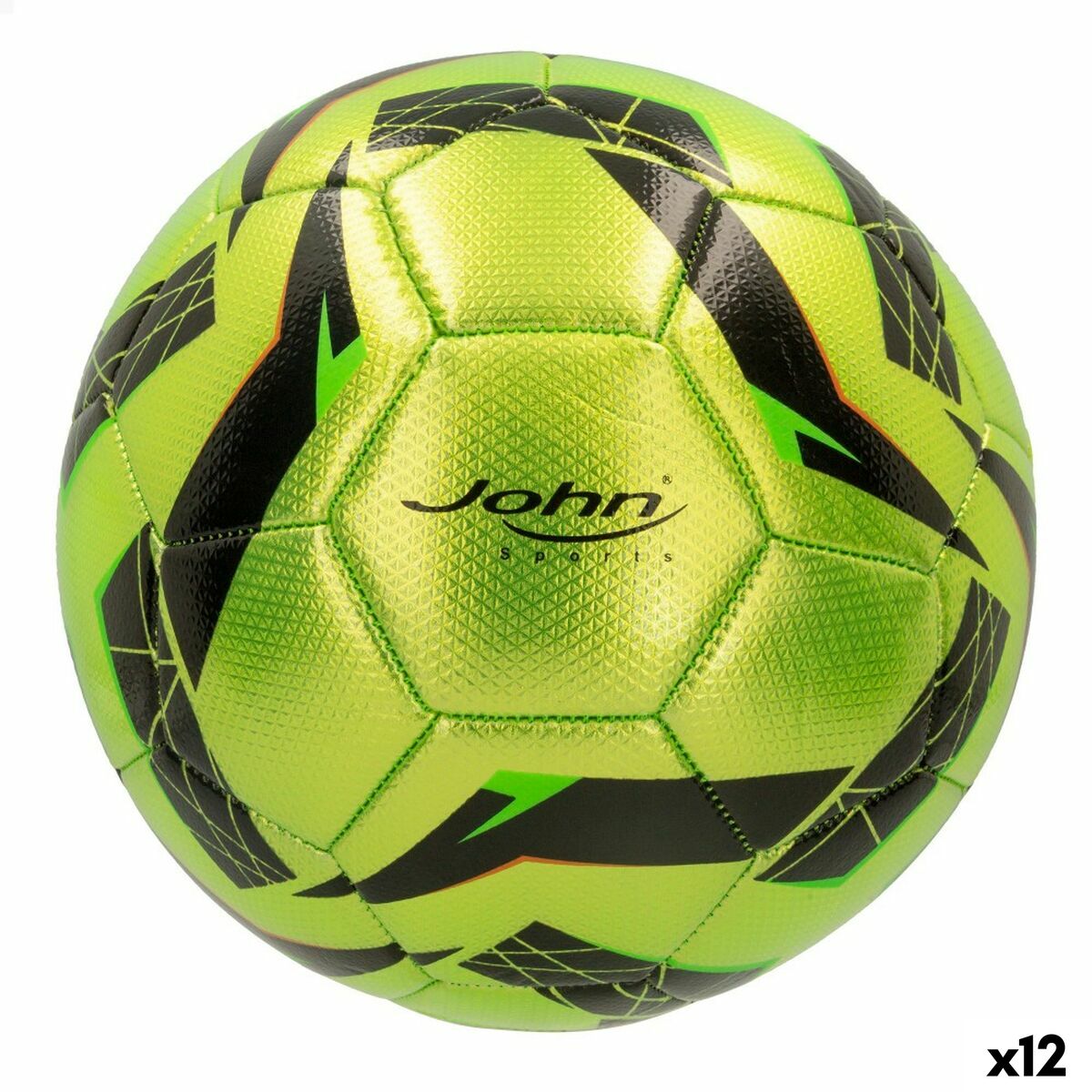 Minge de Fotbal John Sports Competition Techno 5 Ø 22 cm Blană Sintetică (12 Unități) - Sport și în aer liber, Fotbal