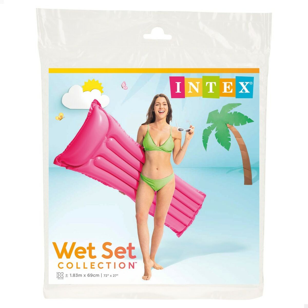 Saltea gonflabilă Intex 183 x 69 cm (24 Unități) - Jucarii si jocuri, În aer liber și sport