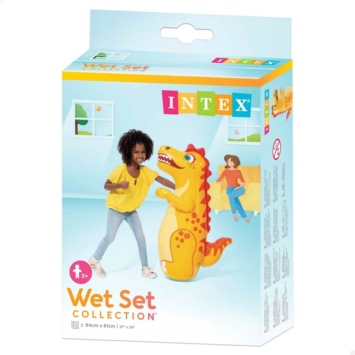 Figurină Gonflabilă pentru Piscină Intex 61 x 94 x 61 cm (24 Unități) - Jucarii si jocuri, În aer liber și sport