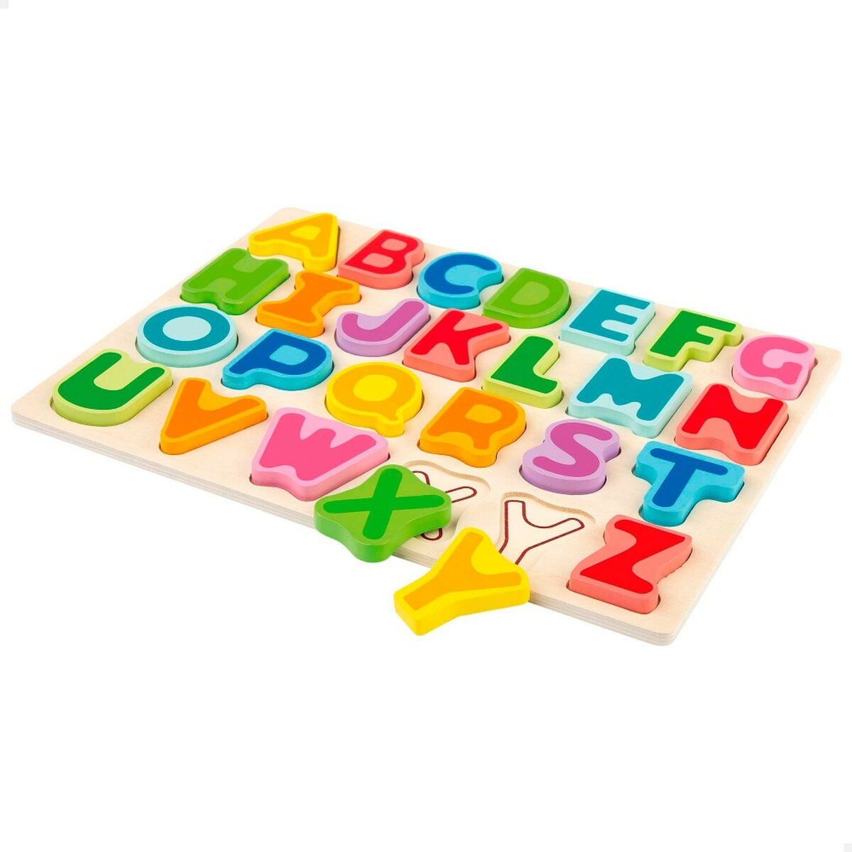 Puzzle pentru Copii din Lemn Woomax + 2 Ani 27 Piese (12 Unități) - Jucarii si jocuri, Puzzle-uri și puzzle-uri