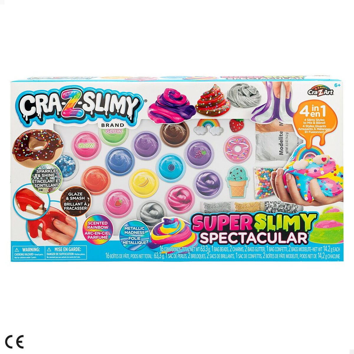 Slime Cra-Z-Art (4 Unități) - Jucarii si jocuri, Activități creative