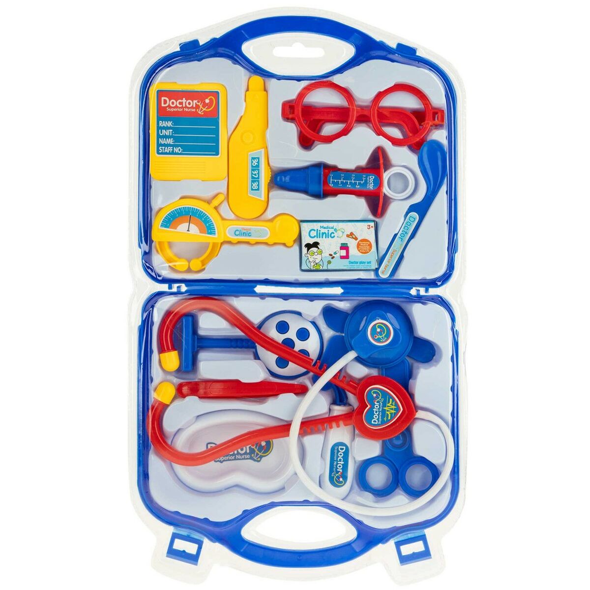 Trusă medicală de jucărie cu accesorii Colorbaby My Doctor 14 Piese (12 Unități) - Jucarii si jocuri, Imitații de jocuri