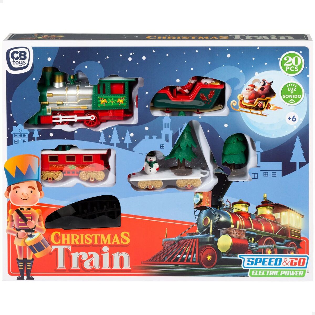 Antrenează-te cu Circuitul Speed & Go 6 Unități 91 x 0,5 x 43,5 cm - Jucarii si jocuri, Vehicule