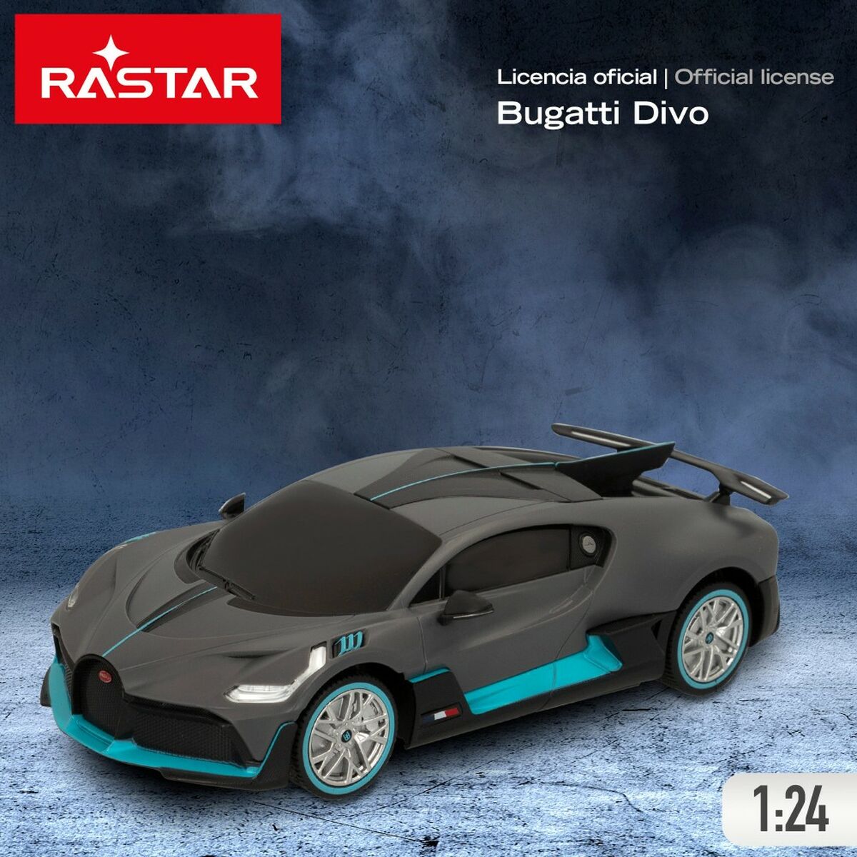 Mașină Teleghidată Bugatti (4 Unități) - Jucarii si jocuri, Vehicule
