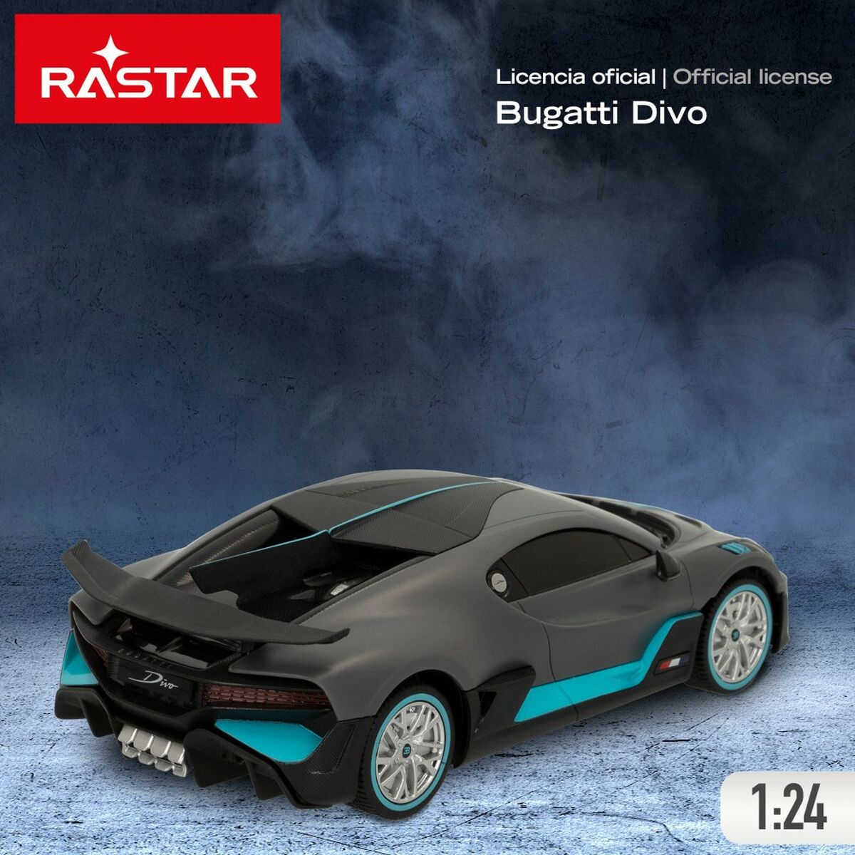 Mașină Teleghidată Bugatti (4 Unități) - Jucarii si jocuri, Vehicule
