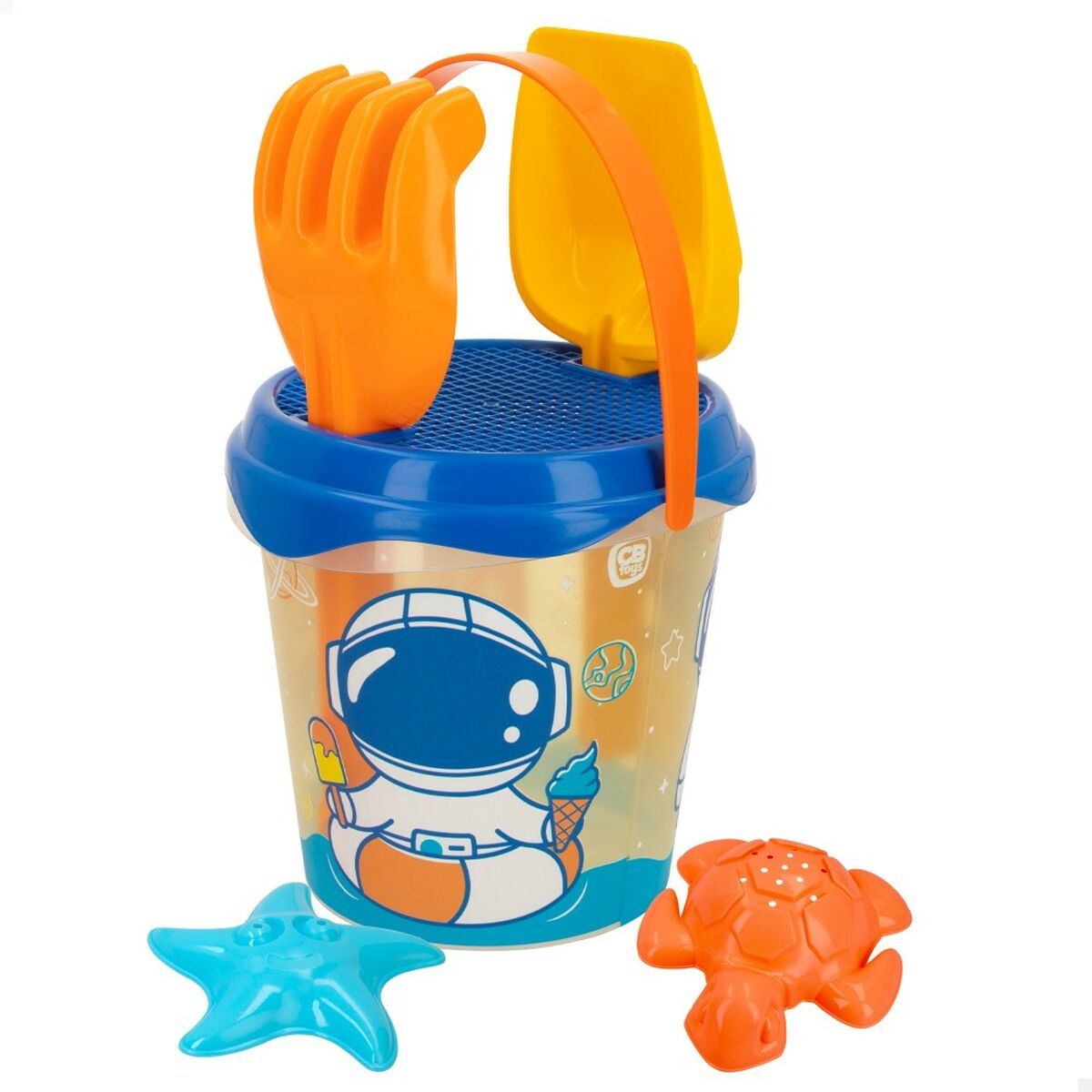Set de jucării de plajă Colorbaby Ø 18 cm polipropilenă (16 Unități) - Jucarii si jocuri, În aer liber și sport