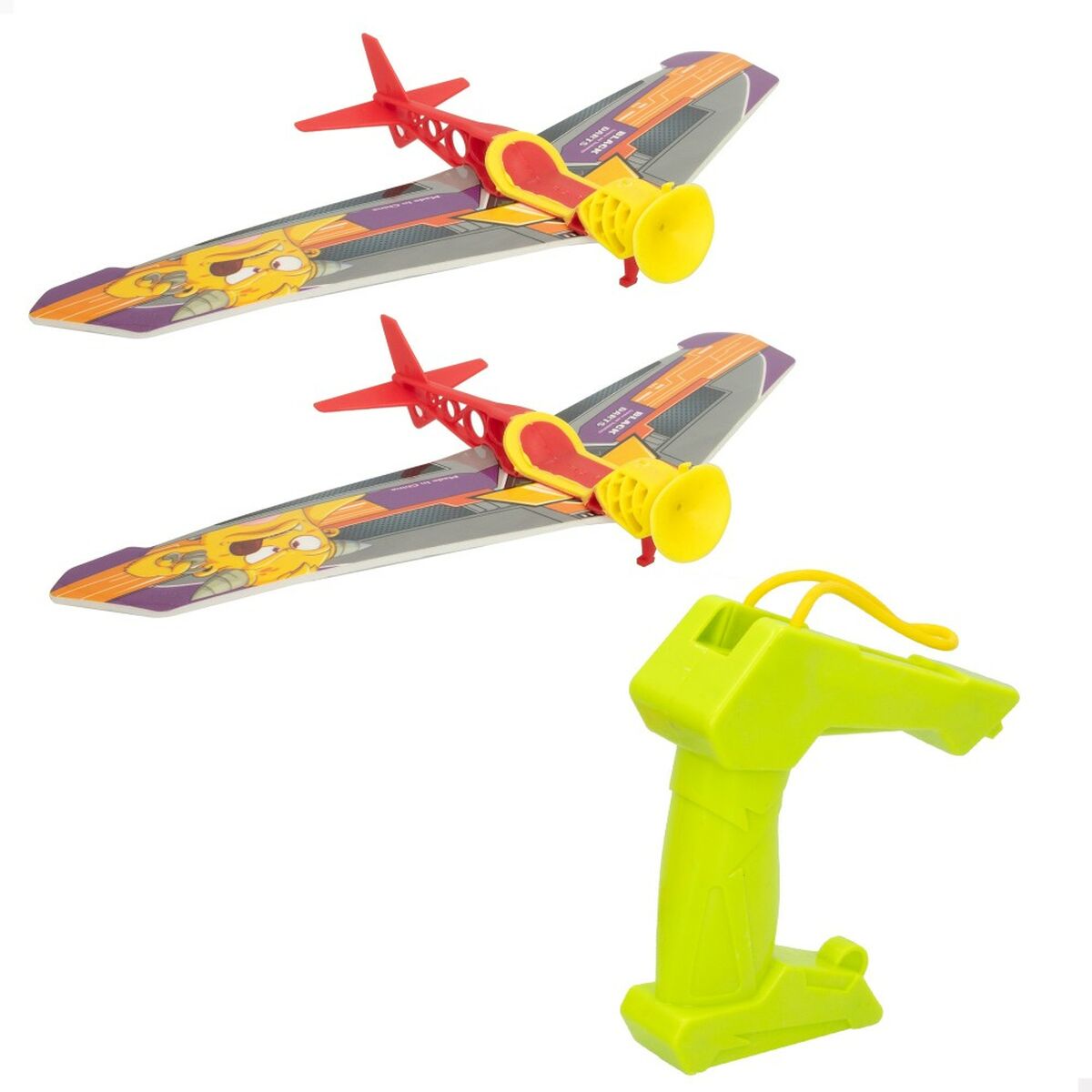 Avion Colorbaby Let's Fly Lansator 14,5 x 3,5 x 25 cm (6 Unități) - Jucarii si jocuri, Vehicule