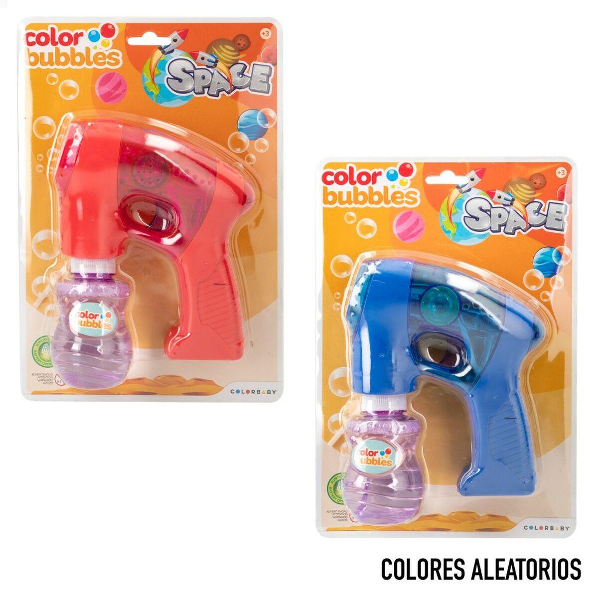Pistol cu bule de săpun Colorbaby 14 x 16,5 x 5,5 cm 6 Unități - Jucarii si jocuri, Costume și accesorii