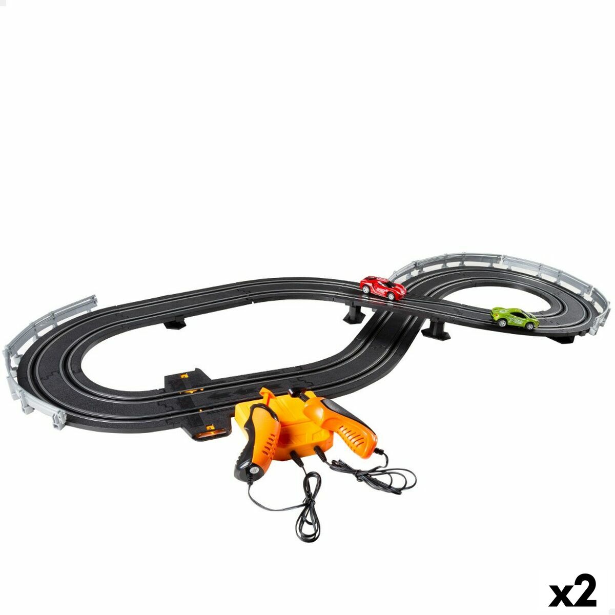 Pistă de Curse Speed & Go 93 x 7 x 43 cm (2 Unități) - Jucarii si jocuri, Vehicule