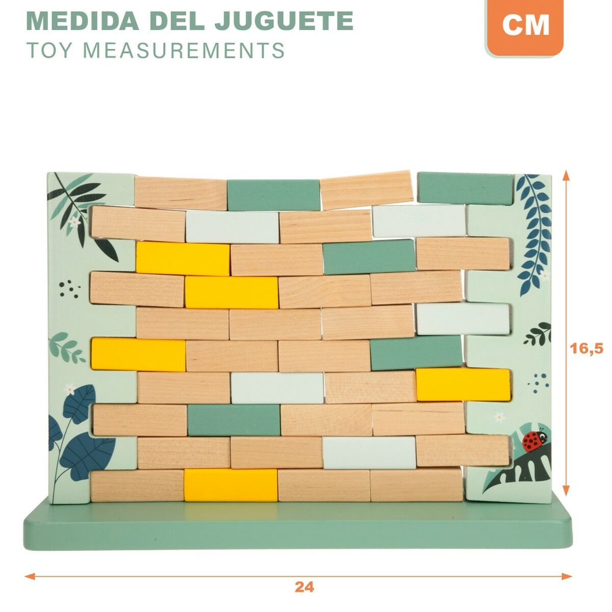 Set de Construcție Woomax animale 44 Piese (6 Unități) - Jucarii si jocuri