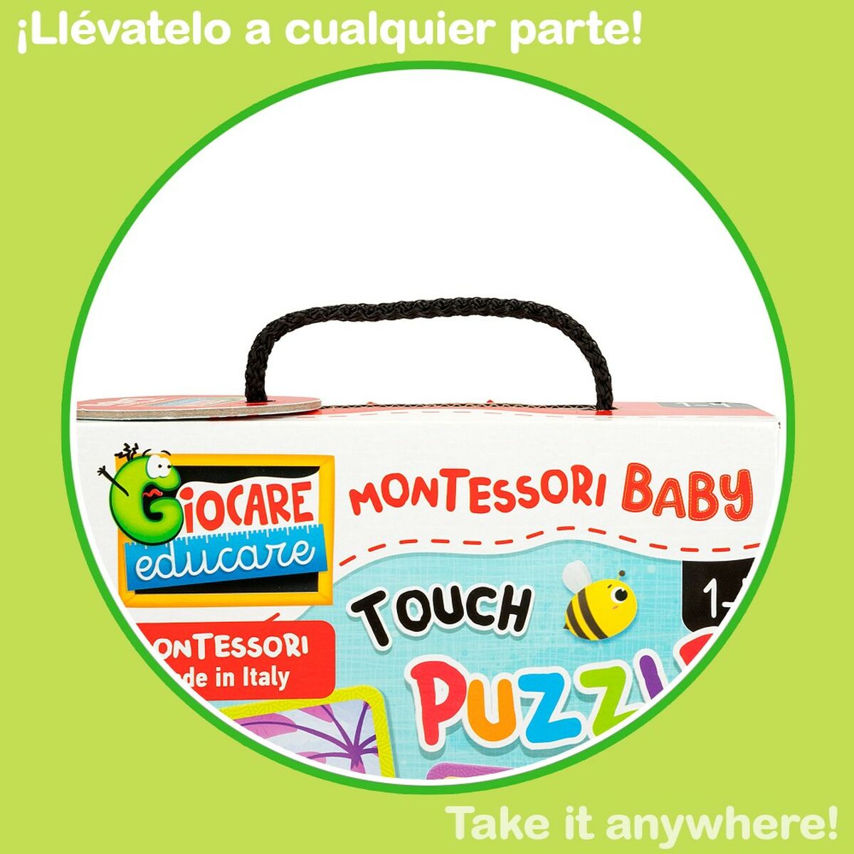 Puzzle pentru Copii Lisciani Tactil 24 Piese 16 x 0,1 x 16 cm (6 Unități) - Jucarii si jocuri, Puzzle-uri și puzzle-uri