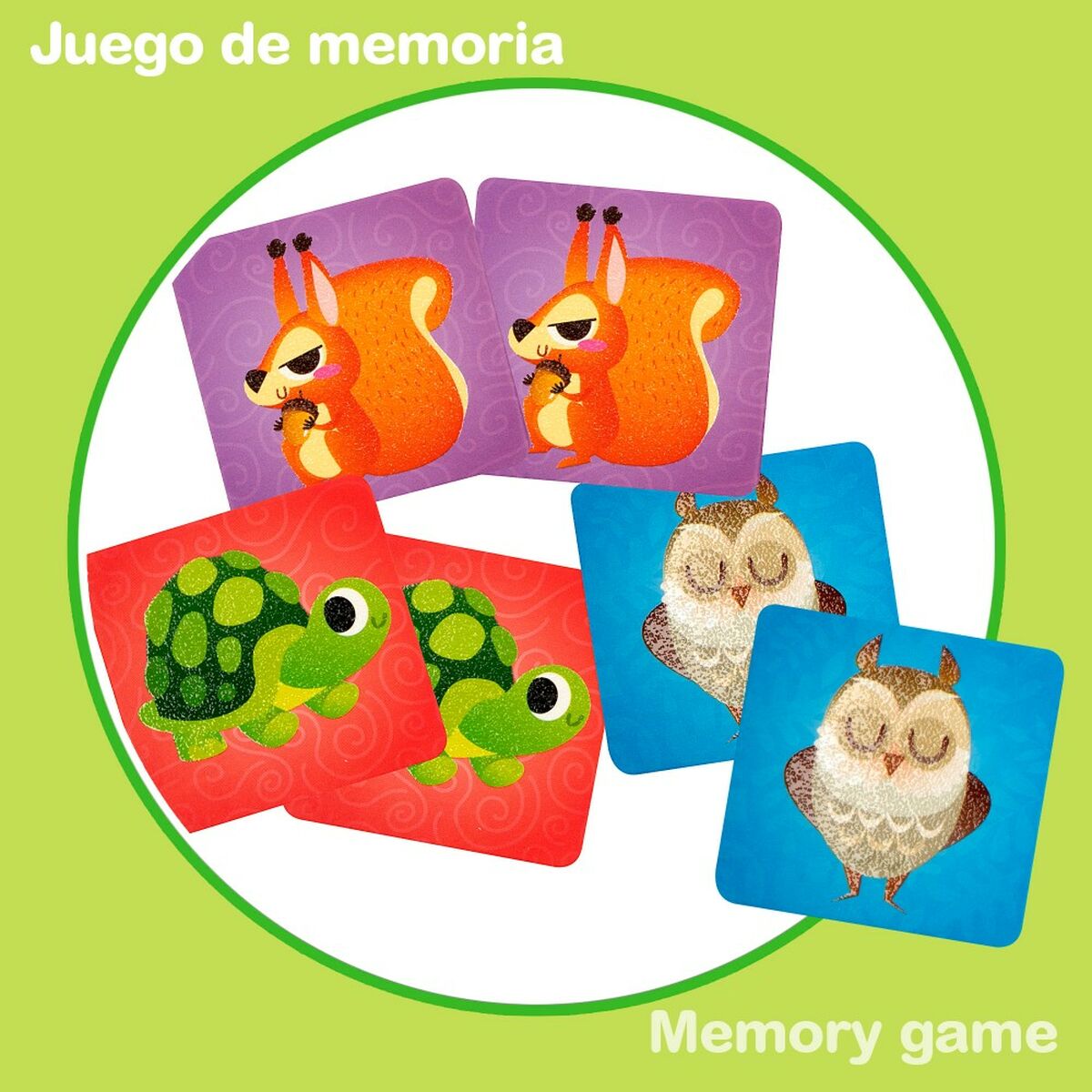 Joc de Memorie Lisciani Puzzle pentru Copii Tactil 24 Piese - Jucarii si jocuri, Jocuri și accesorii