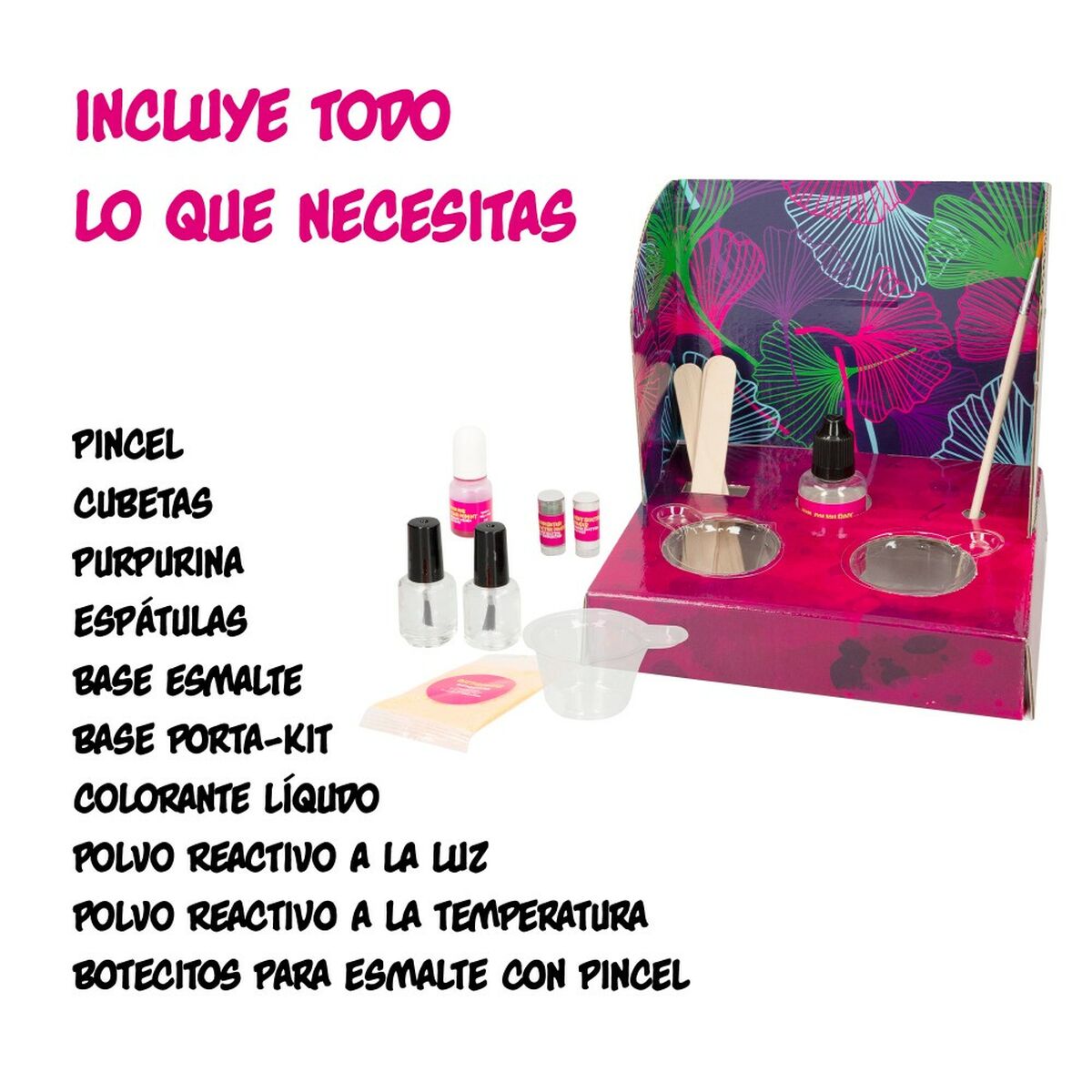 Joc de știință Lisciani Laboratorio de esmalte ES (6 Unități) - Jucarii si jocuri, Învățare și educație