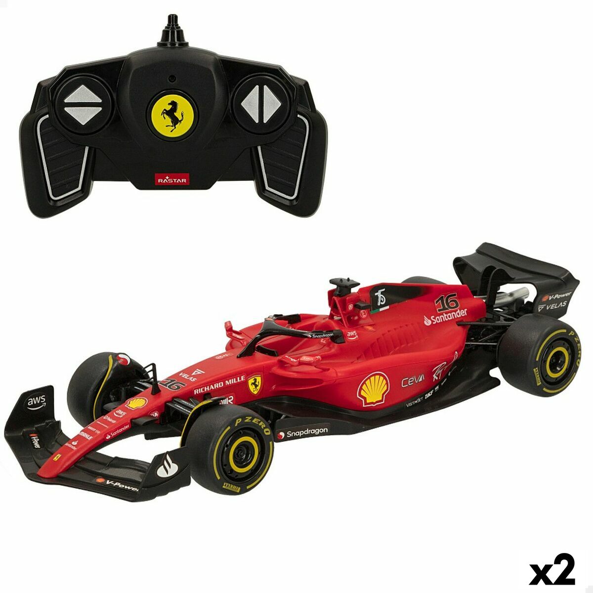Mașină Teleghidată Ferrari (2 Unități) - Jucarii si jocuri, Vehicule