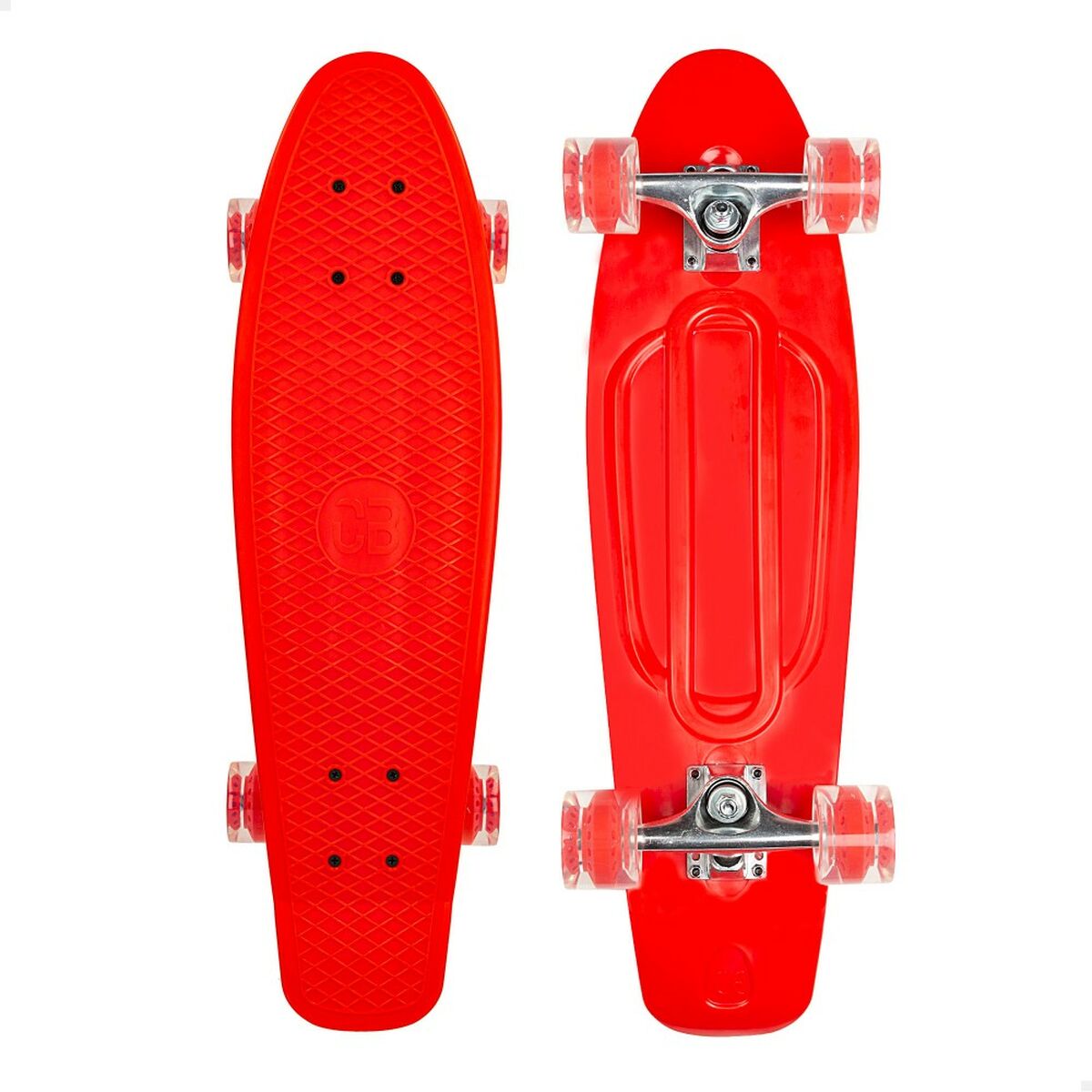 Skateboard Colorbaby Roșu (2 Unități) - Jucarii si jocuri, În aer liber și sport