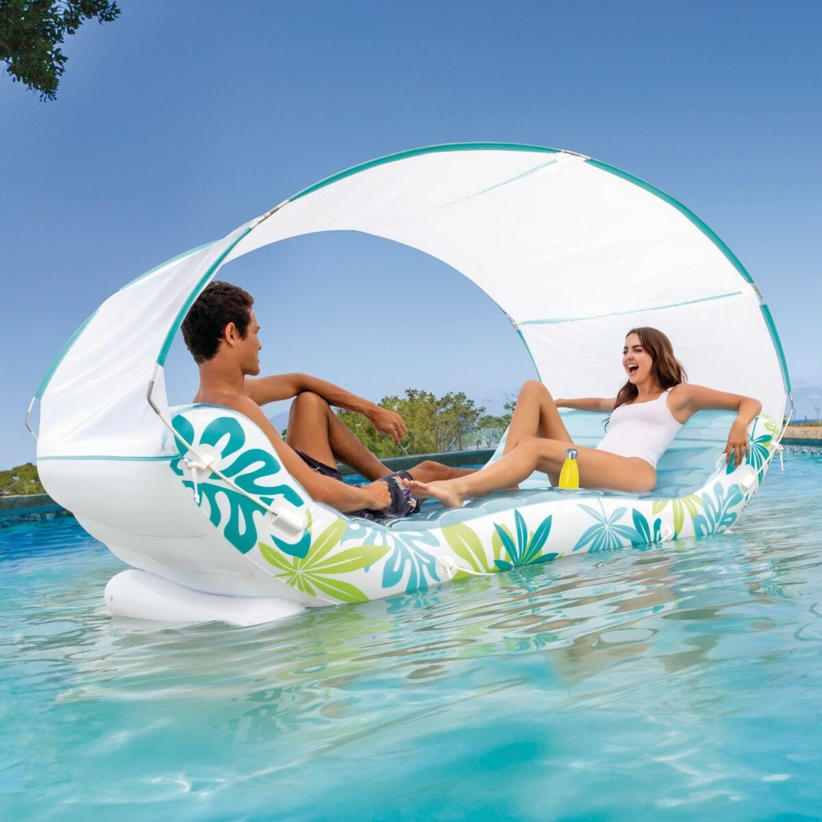 Saltea gonflabilă Intex 224 x 165 x 150 cm (2 Unități) - Jucarii si jocuri, În aer liber și sport