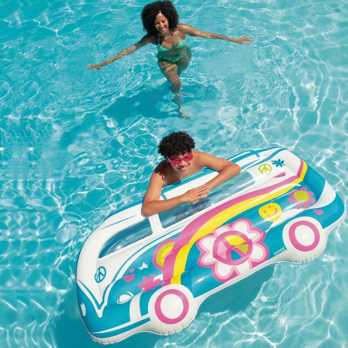 Saltea gonflabilă Intex Furgonetă 178 x 91 x 23 cm (6 Unități) - Jucarii si jocuri, În aer liber și sport