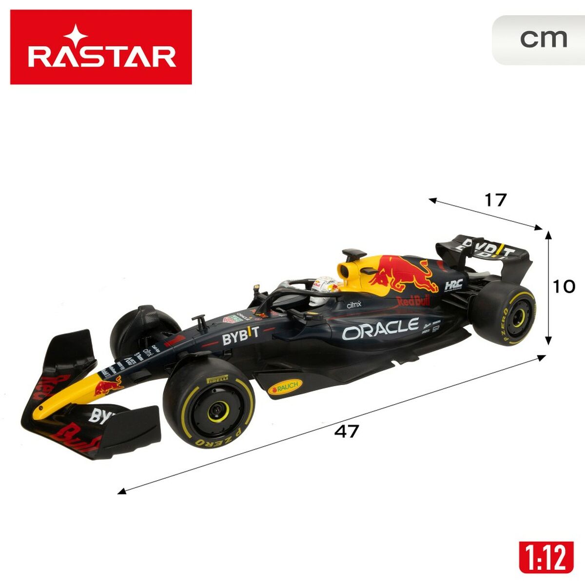 Mașină Radio Control Red Bull 1:12 47 x 10 x 17 cm (2 Unități) - Jucarii si jocuri, Vehicule