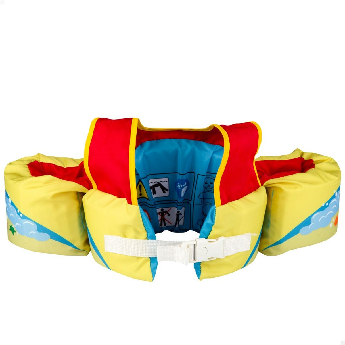 Vestă de salvare AquaSport 56 x 25 x 20 cm Crab (4 Unități) - Jucarii si jocuri, În aer liber și sport