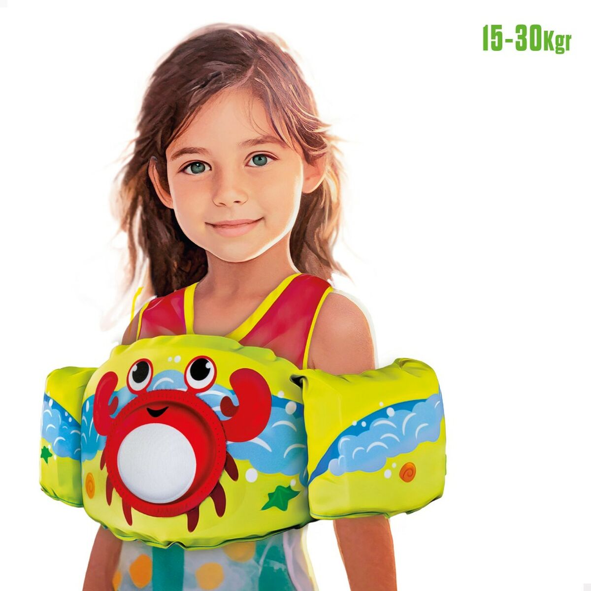 Vestă de salvare AquaSport 56 x 25 x 20 cm Crab (4 Unități) - Jucarii si jocuri, În aer liber și sport
