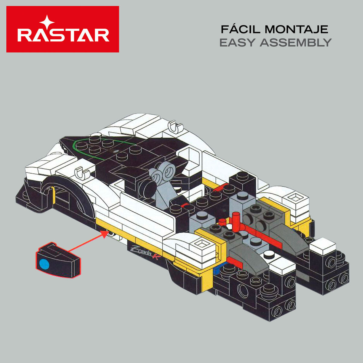 Set de Construcție Pagani Mașină 387 Piese - Jucarii si jocuri