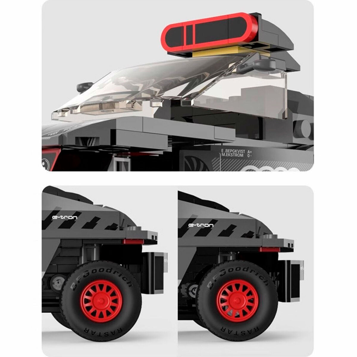 Set de Construcție Audi Mașină 376 Piese - Jucarii si jocuri