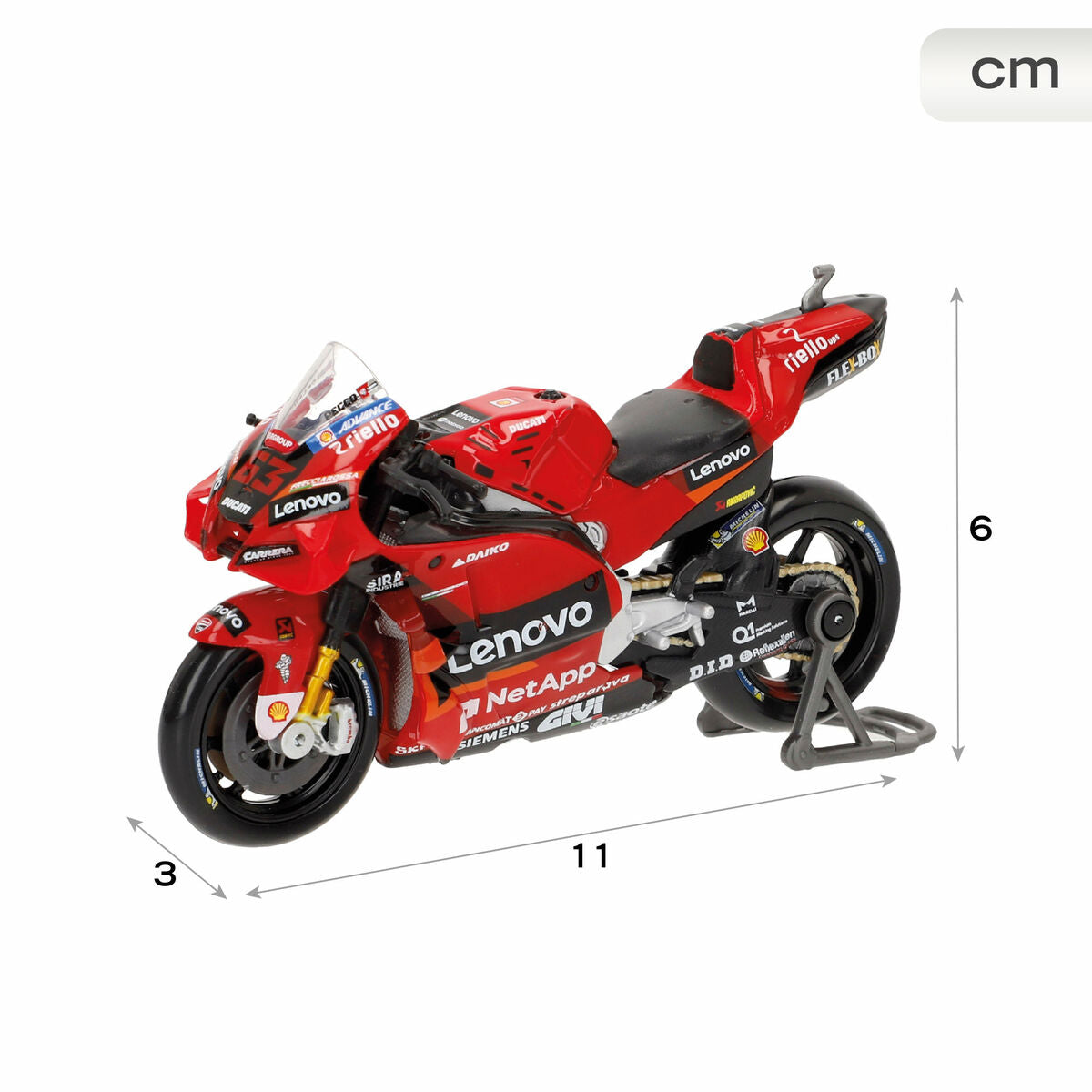 Motocicletă Maisto 11 x 6 x 3 cm - Jucarii si jocuri, Vehicule