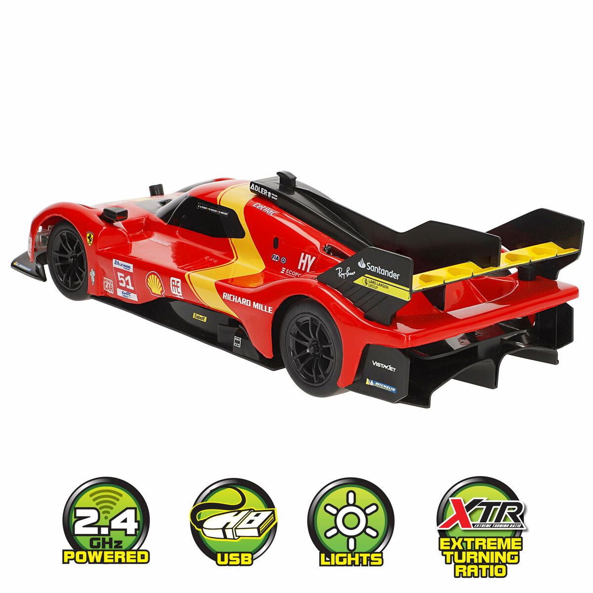 Mașină Radio Control Ferrari 32 x 7 x 13 cm (4 Unități) - Jucarii si jocuri, Vehicule