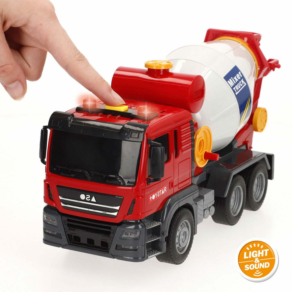 Autobetonieră Speed & Go 26 x 14 x 9 cm (6 Unități) - Jucarii si jocuri, Vehicule