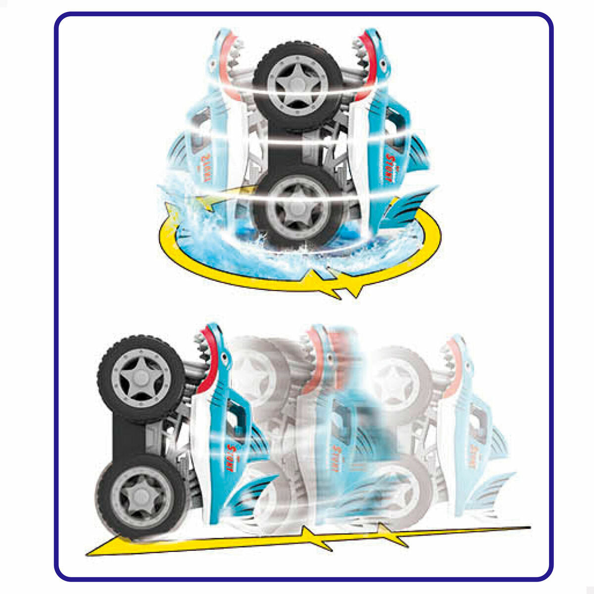 Mașină Radio Control Colorbaby 13 x 8 x 8 cm (6 Unități) - Jucarii si jocuri, Vehicule