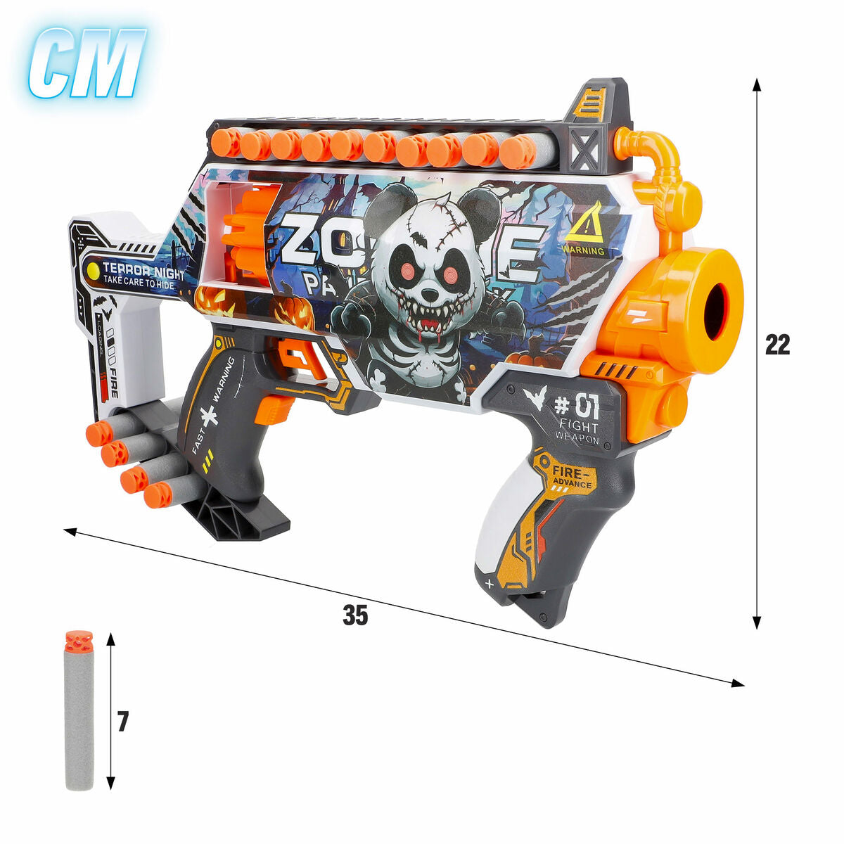 Pistol cu Săgeți Colorbaby 35 x 22 x 6 cm 4 Unități - Jucarii si jocuri, Costume și accesorii